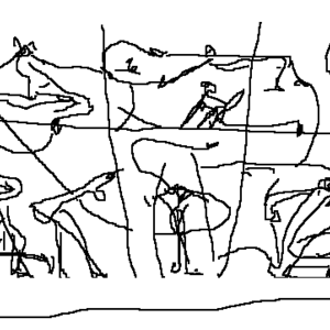 1999–2002   Dessins automatiques, virtuels