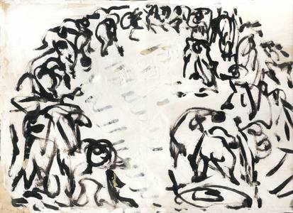 1988   Villa Romana Tuschezeichnungen